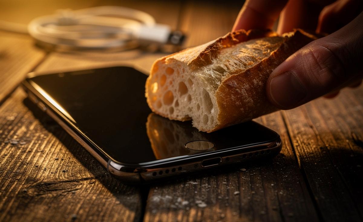 Plötzlich verwenden Leute altes Brot für Telefonladegeräte, Technik-Insider kennen den Trick